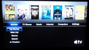 Apple TV Home Page